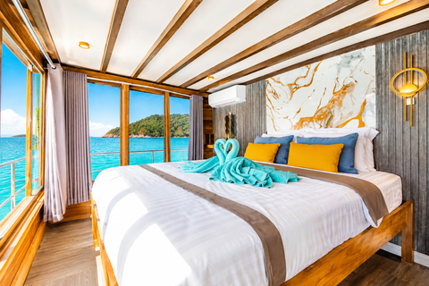 Labuan Bajo: 3-Day Komodo Sailing Ocean View Cabin All Fees Standard Boat | Sharing Room Ocean View | Tiket not Included