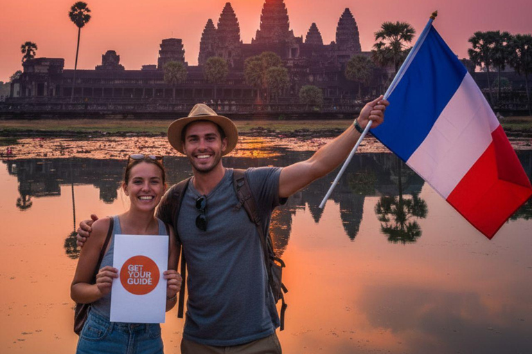Angkor Wat Day Tour with French-Speaking Guide B: 3 Days Tour Adventure