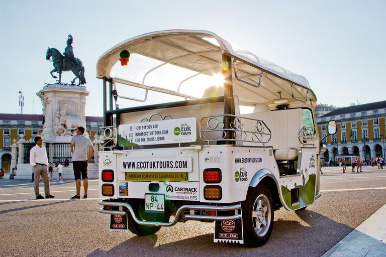 Lisbonne : vieille ville et Belém lors d'une visite personnalisée en tuk-tukVisite privée de 3 heures