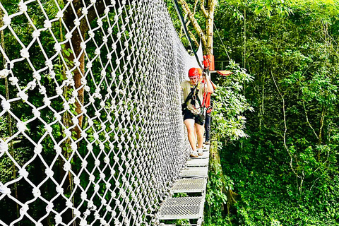清迈：粘粘瀑布、全地形车和滑索一日旅行清迈：黏黏瀑布、全地形车和滑索一日旅行