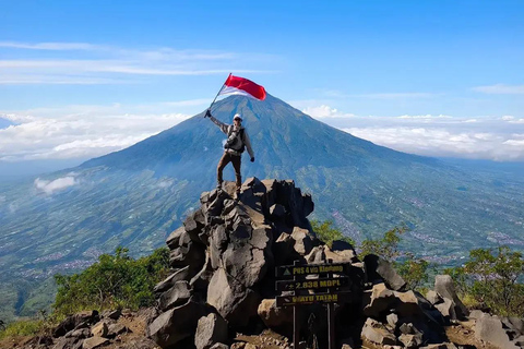From Yogyakarta: Mount Sindoro Hiking Tour with Guide Mount Sindoro Hiking Camping 2D1N Tour with Guide