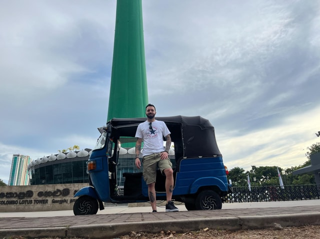 Colombo: stadsrondleiding per tuk-tuk met pick-up