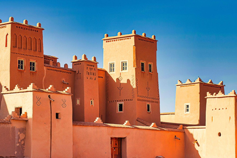 From Fes: 3-Day Merzouga Desert Tour to Marrakech Standard Desert Camp Experience (Shared Facilities)