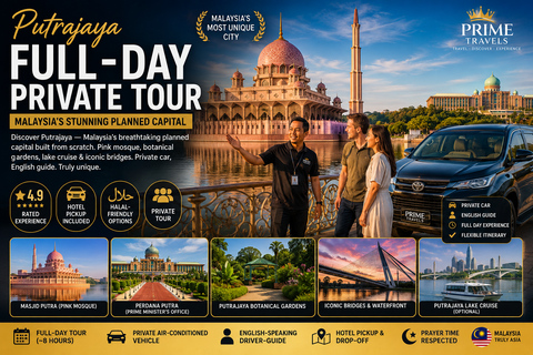 Putrajaya Full-Day Private Tour - Stunning Planned Capital