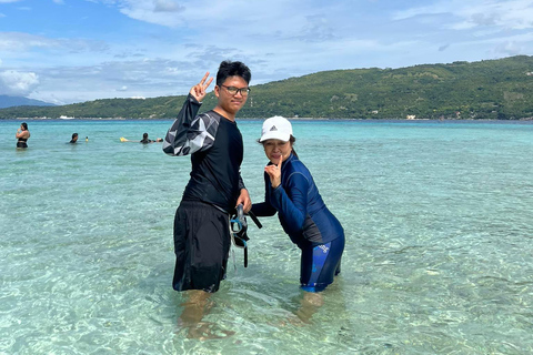 Oslob Whaleshark, Tumalog Falls en Sumilon Sandbar-tour