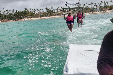 Parasailing i Punta Cana: Adrenalinkick i luften