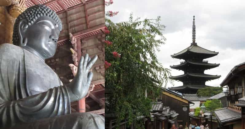 Kyoto-Nara: Giant Buddha, Deer Pagodas 