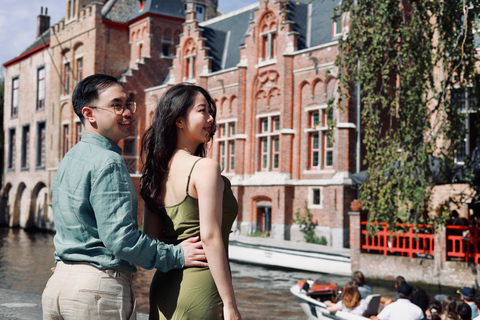 Retratos em Bruge: Tour particular do fotógrafo de férias3 horas + 75 fotografias em 3 locais