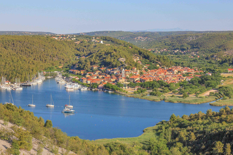 Cascate di Krka: tour privato con degustazione di vini e deserto