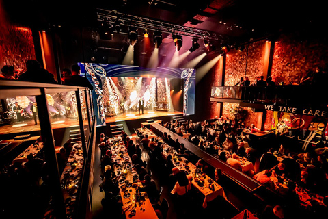 Amsterdam: VEGAS Dinner Show with 4-Course Sharing Menu Ground-Floor Tables