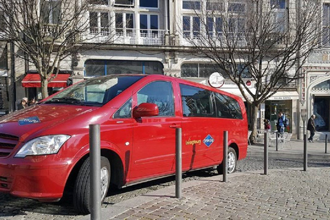 Minibussutflykt i Porto City, lunch och vinprovning