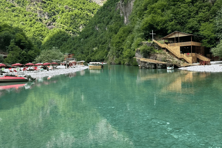 Shala River Day Trip from Koman Lake/Tirana/Shkoder/Durres With Transport From Shkodra- Tour and Boat Ticket