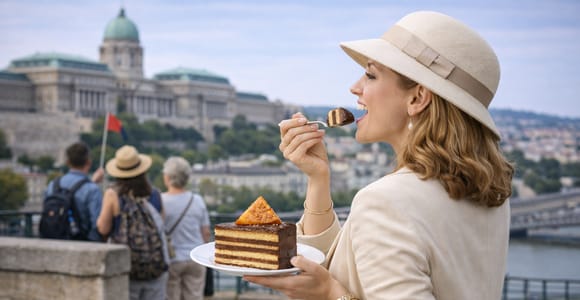 Budapest: Buda Castle History Walking Tour with Royal Cake