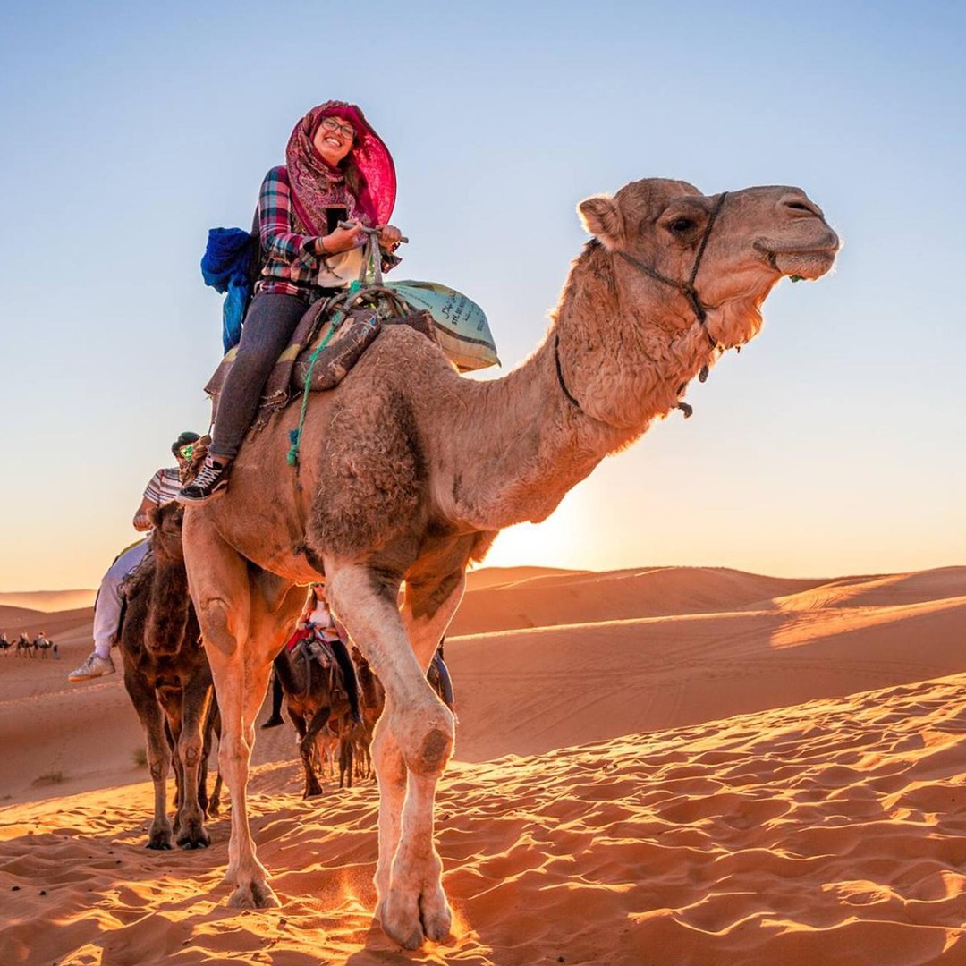 Depuis Fès : excursion privée de 3 jours dans le désert de Merzouga jusqu'à Marrakech