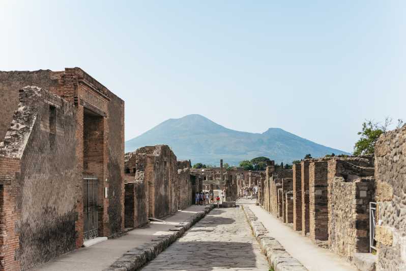 Ab Rom: Tagestour nach Pompeji und zum Vesuv