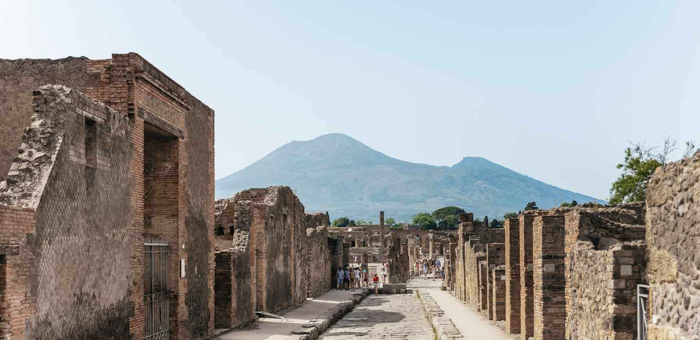Ab Rom: Tagestour nach Pompeji und zum Vesuv