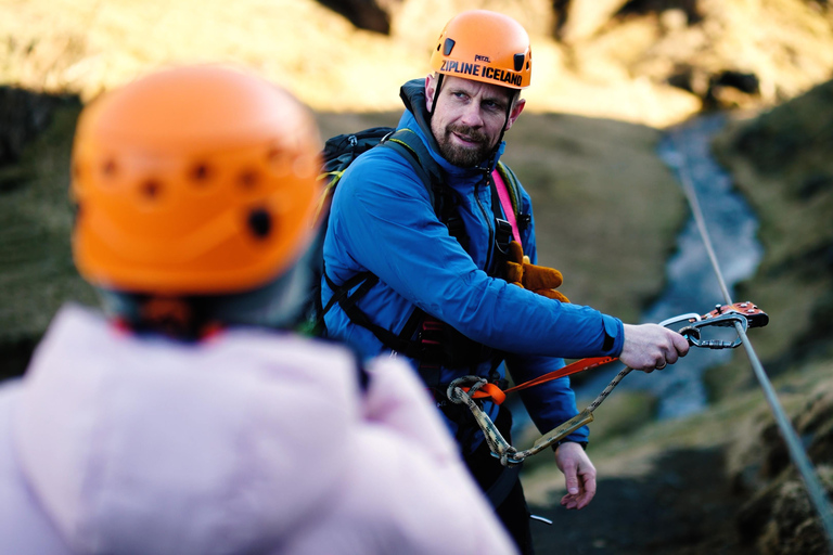 Vík: Zipline Adventure over Canyons and Waterfalls