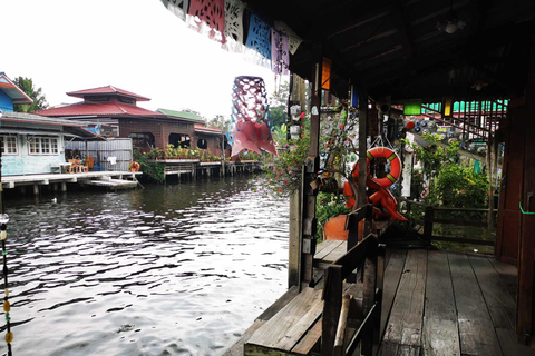 Bangkok: Tour em pequenos grupos pelos canais em um barco de cauda longaBangkok: excursão para grupos pequenos pelos canais em barco Longtail