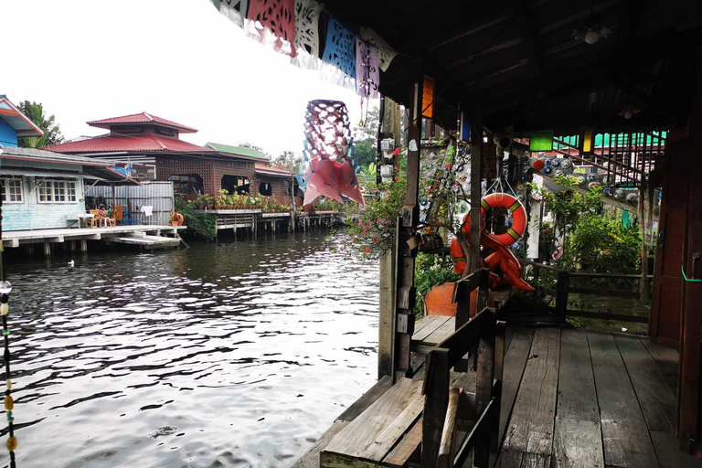 Bangkok: Tour em pequenos grupos pelos canais em um barco de cauda longaBangkok: excursão para grupos pequenos pelos canais em barco Longtail