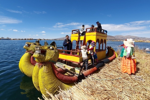 De Puno: Tour des îles flottantes Uros de 3 heures