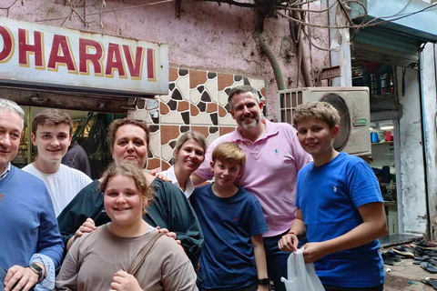 Tour particular em DhobiGhat, lavandaria e favelas, com serviço de busca