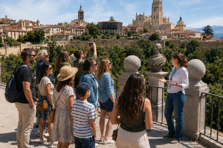 Madrid: Segovia and Ávila Tour with monuments optional Lunch