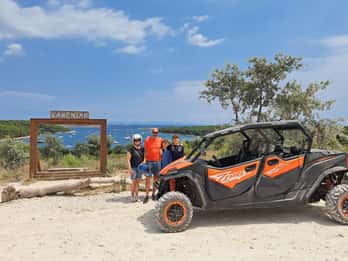 Medulin Family Buggy 4-seater Tour - Kamenjak & Safari Bar