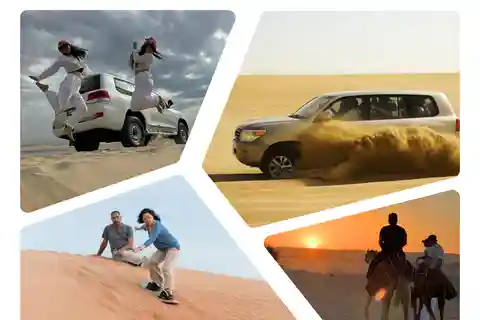 Exklusive Wüstensafari in Doha: Dune Bashing & Kamelritt