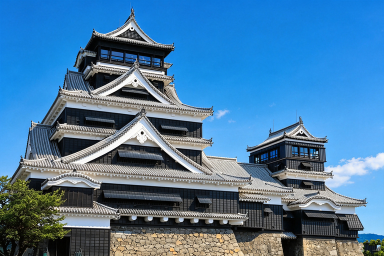 Fukuoka: Mt. Aso, Minamiasu Railway & Kumamoto Castle Tour