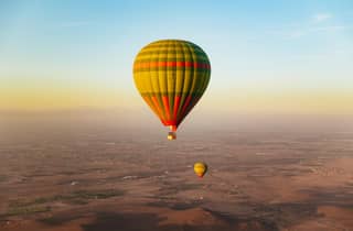 Marrakech: giro in mongolfiera con trasferimenti e colazione