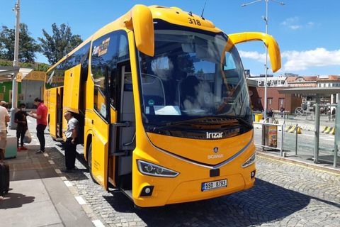 Praga: Transfer autobusowy pomiędzy lotniskiem w Pradze a miastem