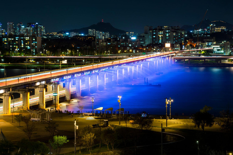 Seoul Night Tour Myeongdong, Han River Yacht Cruise, Itaewon