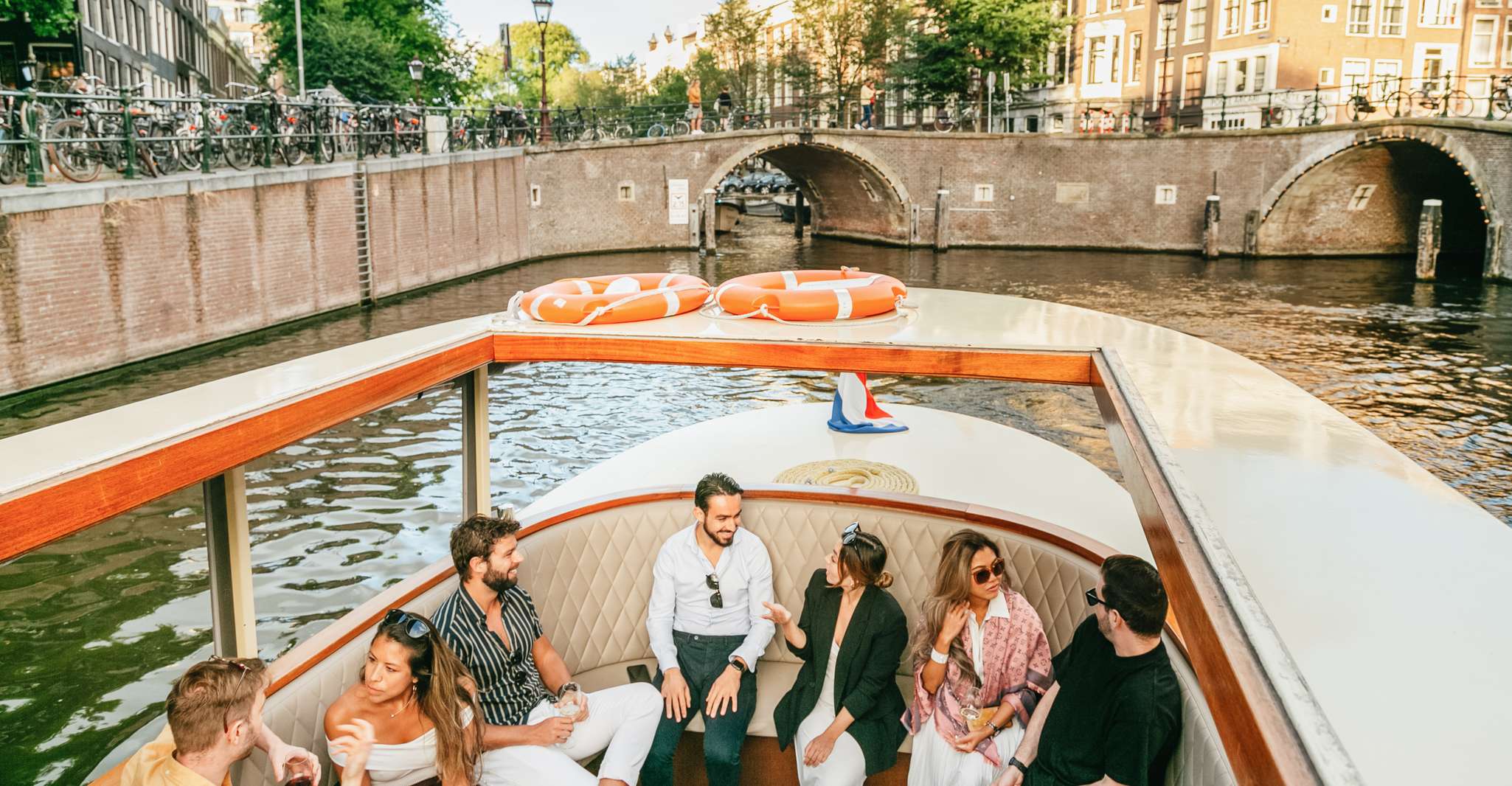 Amsterdam, Classic Boat Cruise with Cheese & Wine Option - Housity