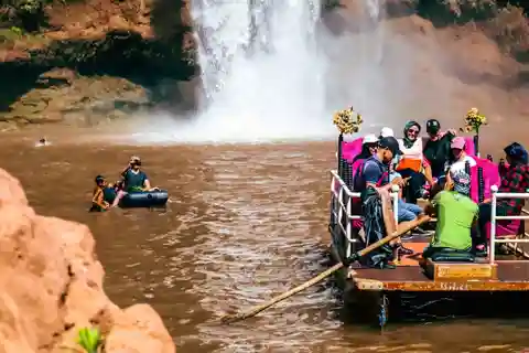 Marrakech : Escapade d'une journée à la cascade d'Ouzoud