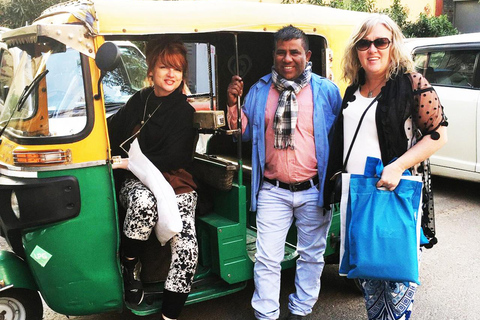 Jaipur: Tour privato di un giorno intero della città in Tuk-Tuk con servizio di prelievoTukTuk e autista