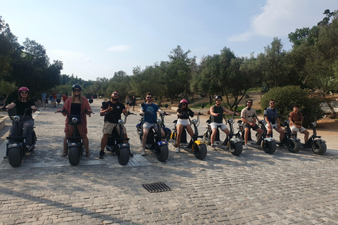 Athens: Guided E-Scooter Tour in Acropolis Area