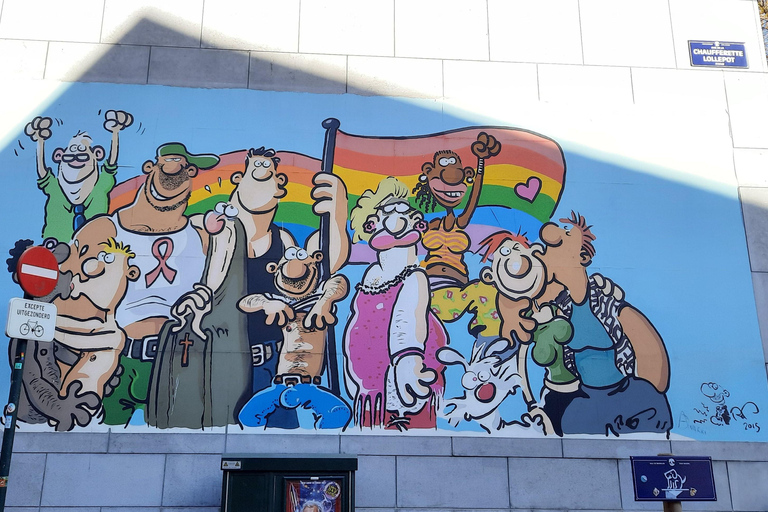 Brussels Walking tour Comic strip