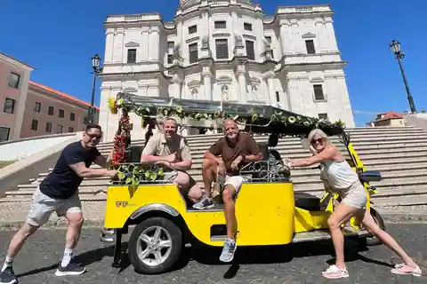 Lisbonne : 4 HEURES de visite guidée en Tuk Tuk dans la vieille ville, le centre ville et Belem