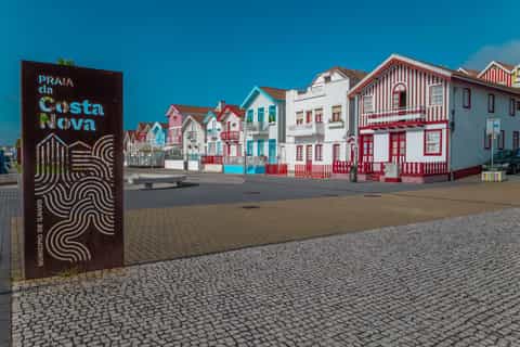 Aveiro, Costa Nova, église de Válega et Senhor da Pedra : journée complète