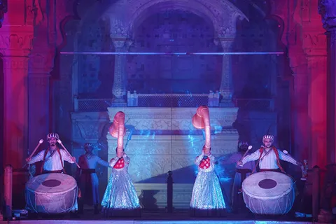 Delhi: Red Fort Light and Sound Show Privat guidet tur