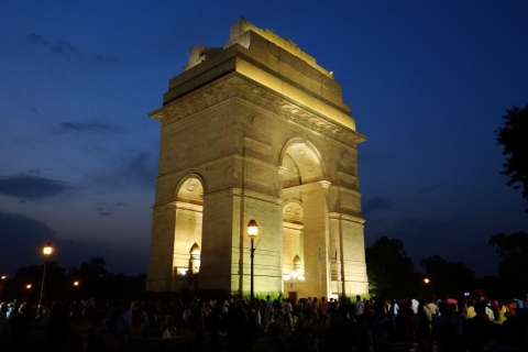Old Delhi : Tour de ville avec promenade en tuk tuk à Chandni ChowkVoiture, chauffeur, guide et trajet en tuk tuk seulement