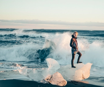 Reykjavik: Jokulsarlon Glacier Lagoon - 1-dniowa wycieczka z przewodnikiem