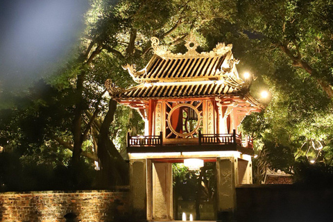 Hanoi: Street Food Tour & Temple Night Experience Street Food Tour & Temple Night Experience Extend Show