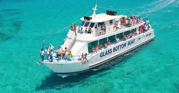 From Protaras: Cape Greco & Blue Lagoon Glass-Bottom Cruise
