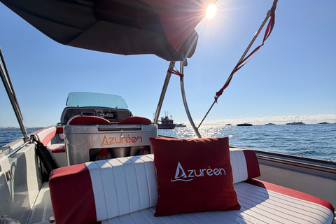 Magical VIP cruise tour in Cannes - Stand-up paddleboarding, diving, champagne Full-Day Cruise Tour - 2H - Lérins Islands