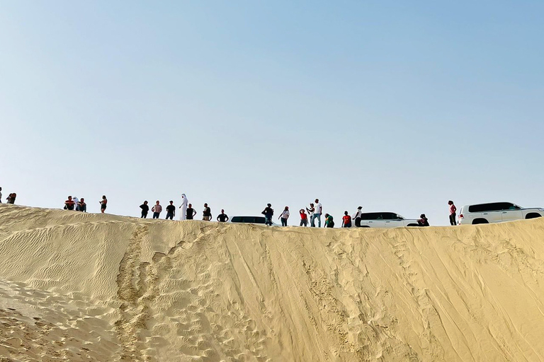 Doha: Ökensafari Ökensafari med ATV, sandboarding och dune bashingPrivat rundtur