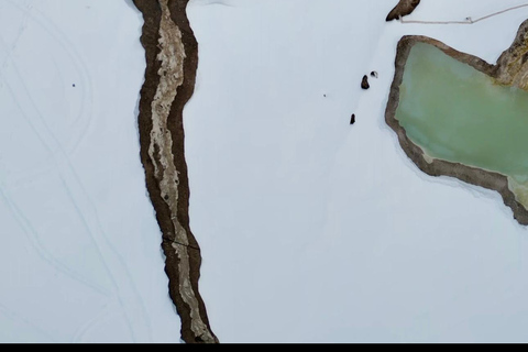 Visite d&#039;une jounée de l&#039;Embalse del Yeso et des sources d&#039;eau chaude au départ de Santiago