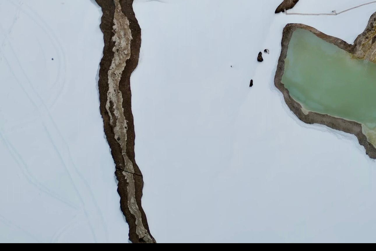 Visite d&#039;une jounée de l&#039;Embalse del Yeso et des sources d&#039;eau chaude au départ de Santiago