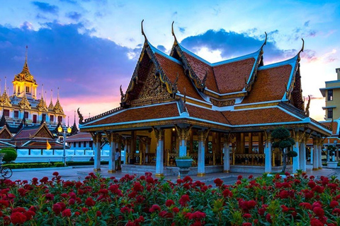 Bangkok: TUK TUK Tour Nattliv Privat med upphämtning från hotell