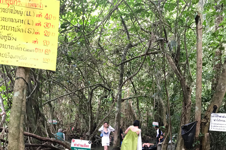 Krabi : Kayak sur l'Amazone Klong Srakaew et nourrissage des éléphants